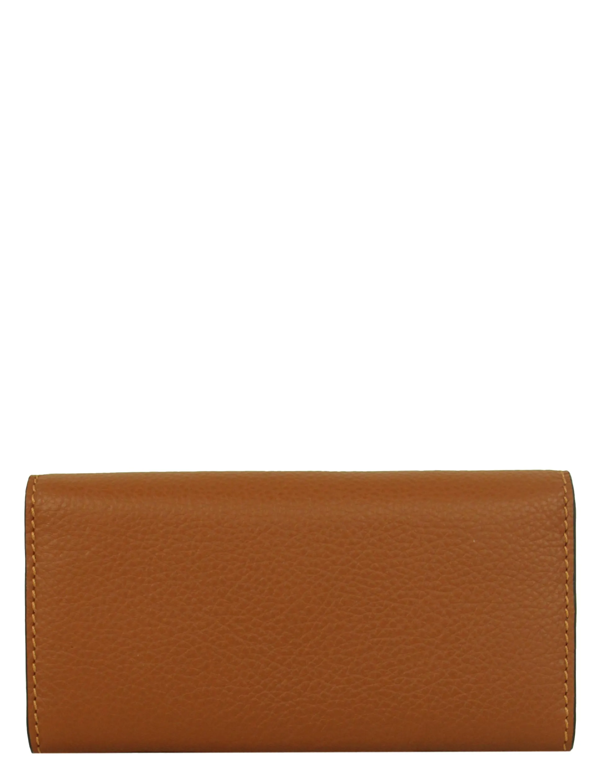 Chloe NEW Tan Leather Long Marcie Flap Wallet