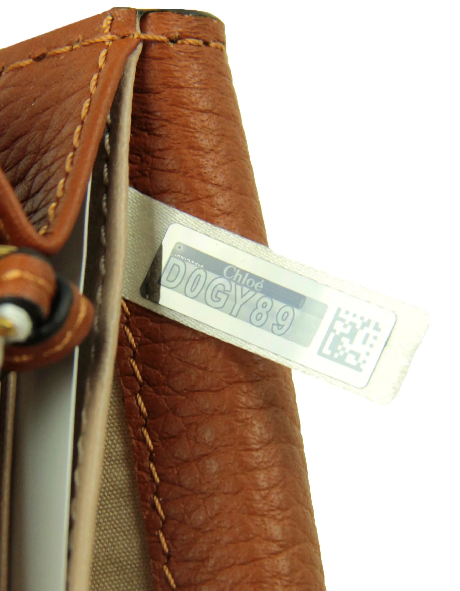 Chloe NEW Tan Leather Long Marcie Flap Wallet