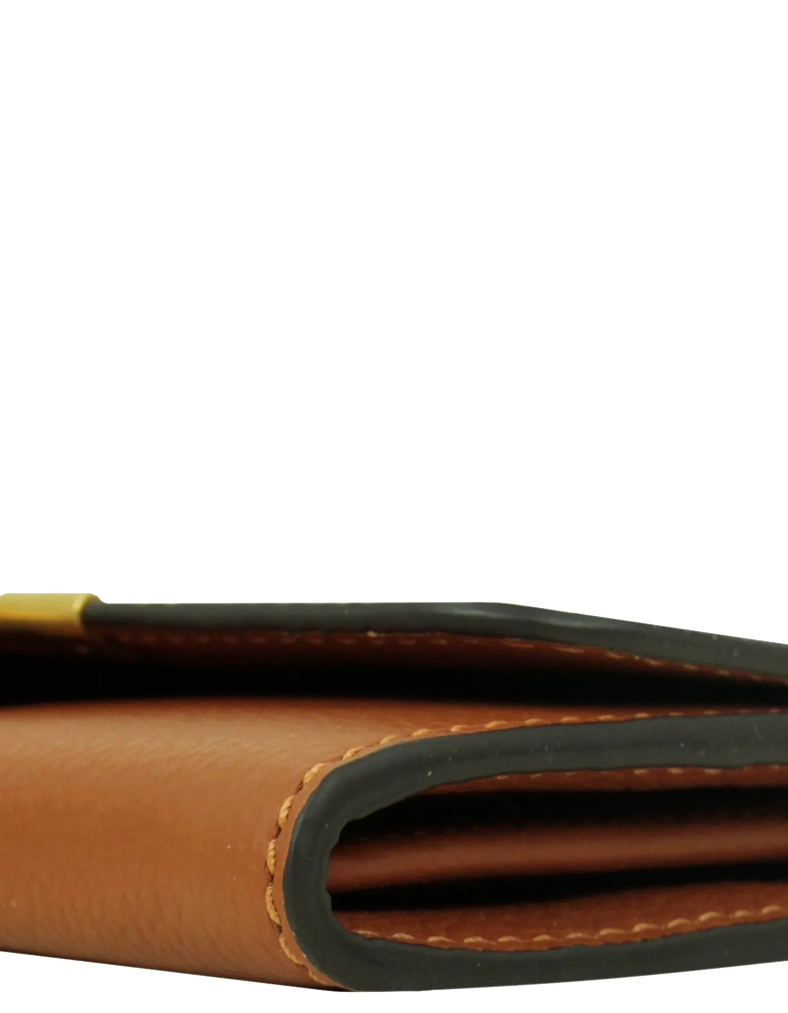 Chloe NEW Tan Leather Long Marcie Flap Wallet