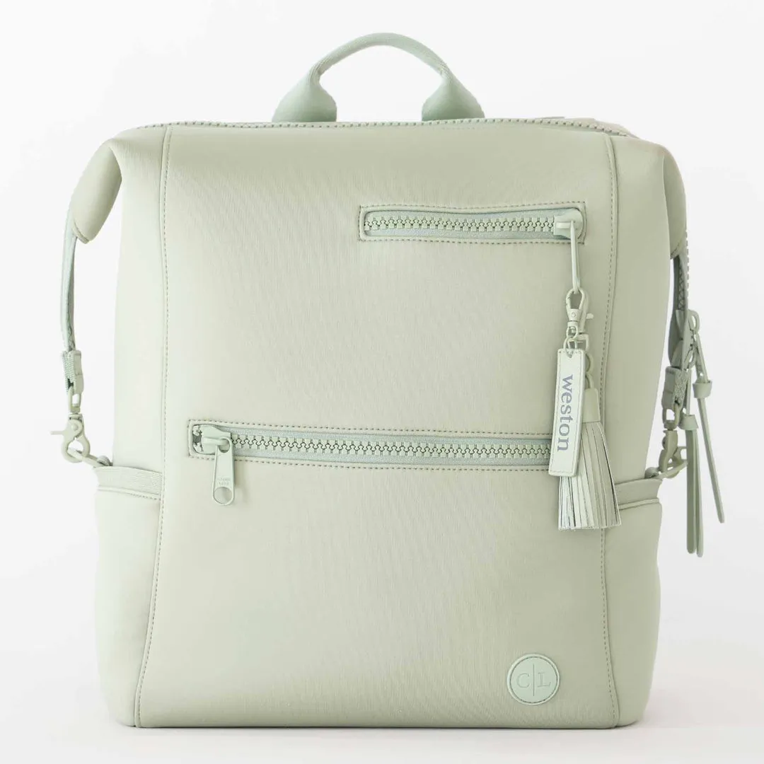 CL Weslie Diaper Bag Backpack | Matcha