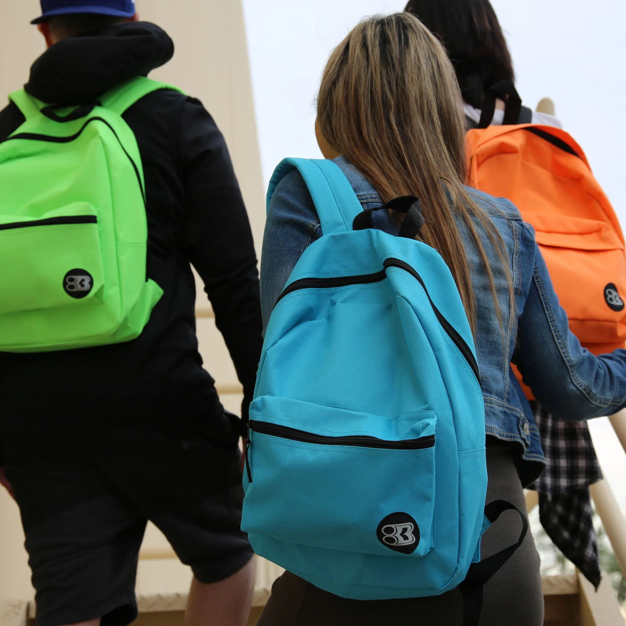 Classic 17" Blue Backpack