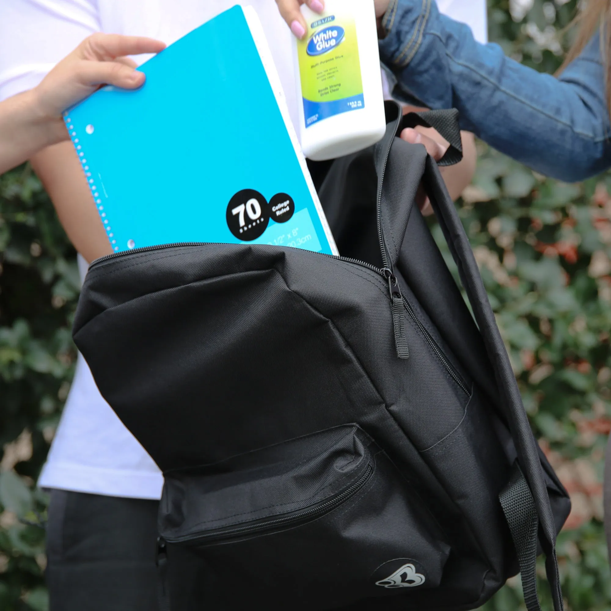 Classic 17" Blue Backpack