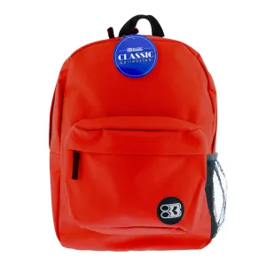 Classic 17" Red Backpack