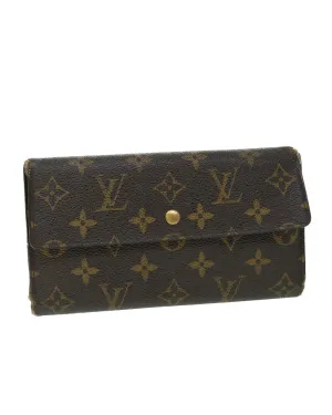 Clemence Wallet Monogram Canvas