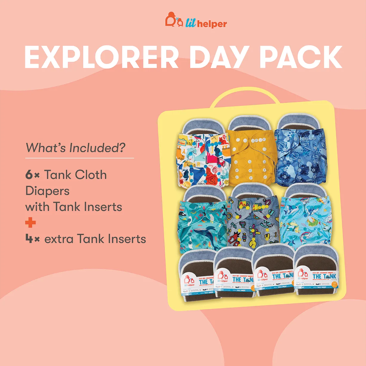 Cloth Diaper Day Pack