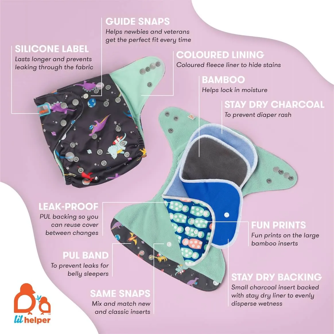 Cloth Diaper Day Pack
