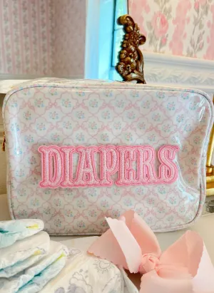 Coat Bag | Diapers - Pink