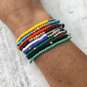 Colour Bracelet Stack - Set of 3