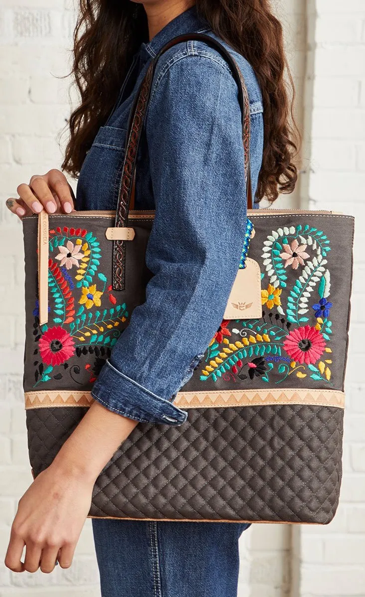 Consuela Market Tote Grey
