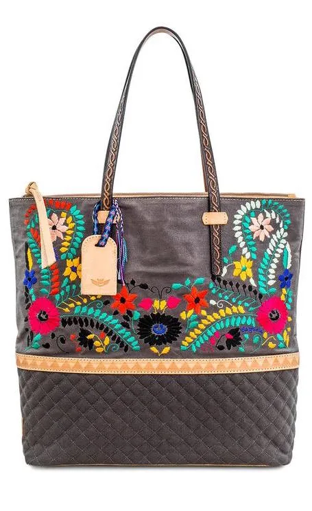 Consuela Market Tote Grey