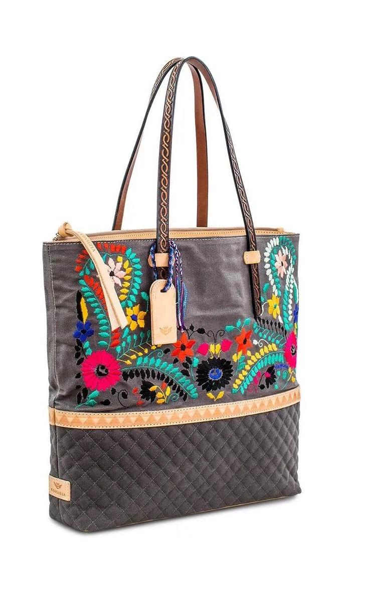 Consuela Market Tote Grey