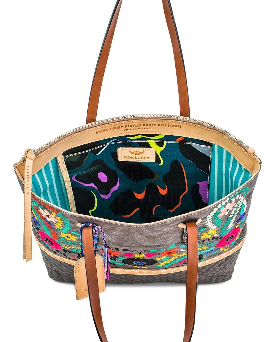 Consuela Market Tote Grey