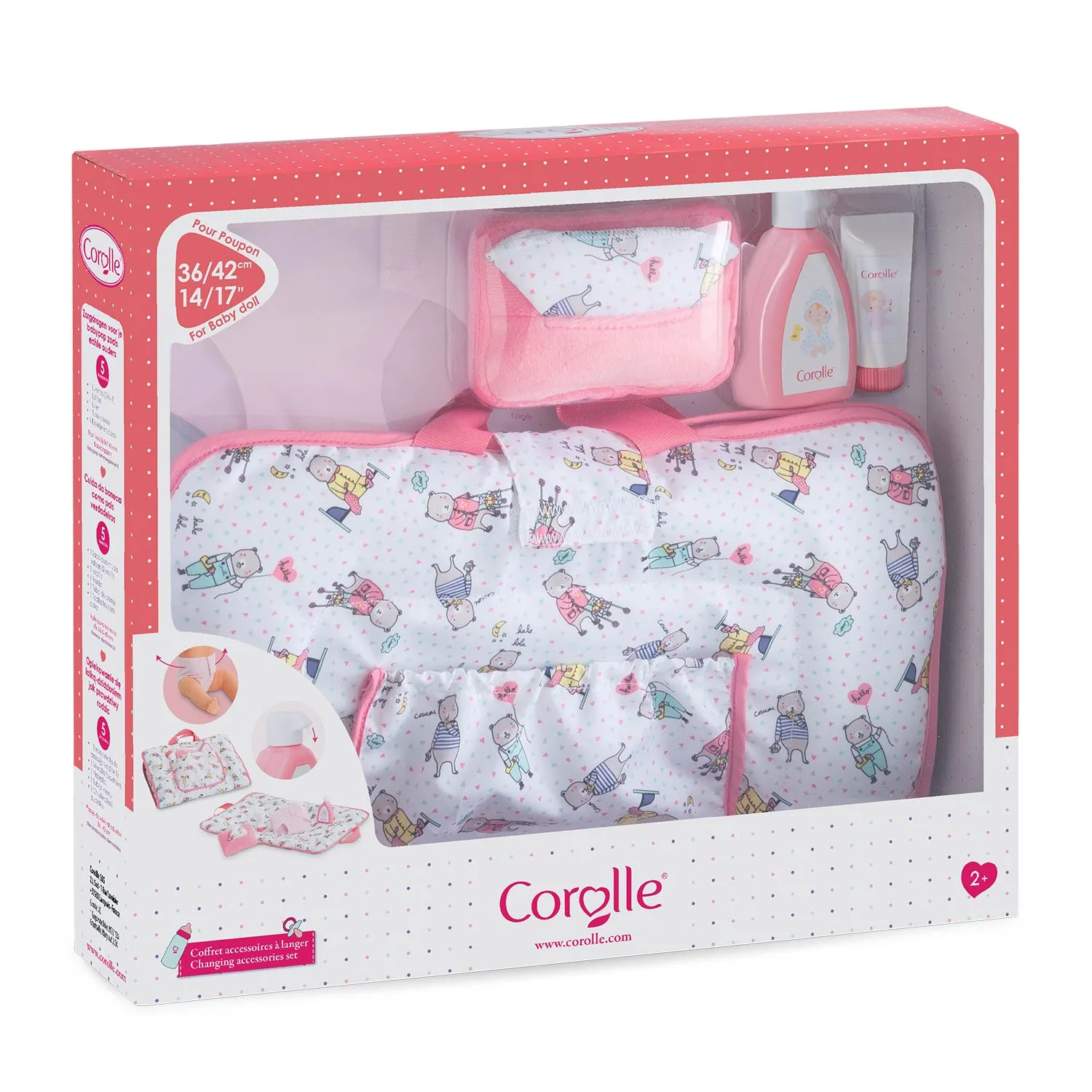 Corolle Changing Accessories Set for 14" & 17" Dolls