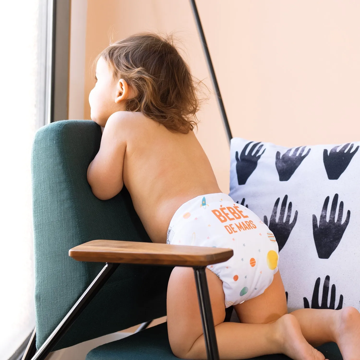 Couches à poche du mois - bouton - sans inserts