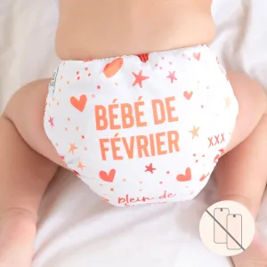 Couches à poche du mois - bouton - sans inserts