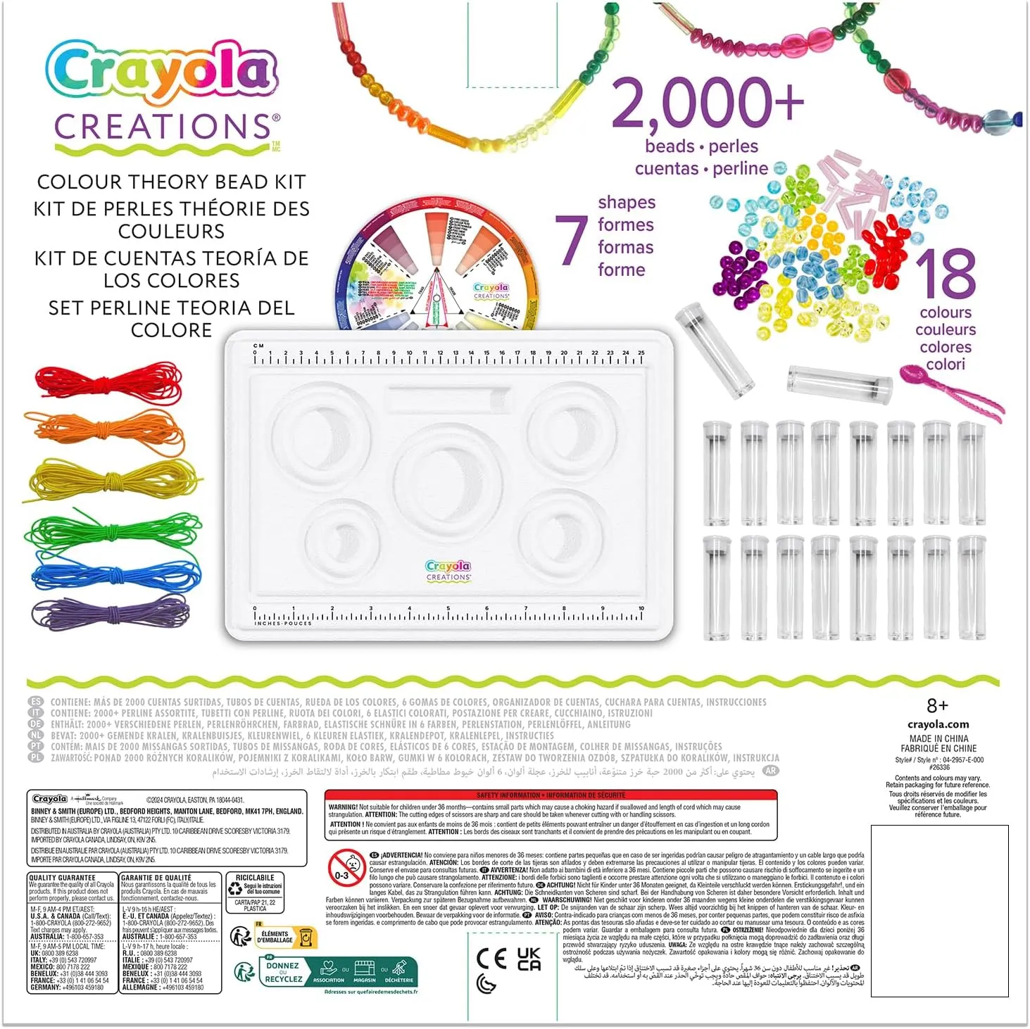 Crayola Creations Colour Theory Bead Set