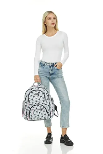 Cudlie Backpack, Minnie Mouse-Toss Heads, 16 Inch