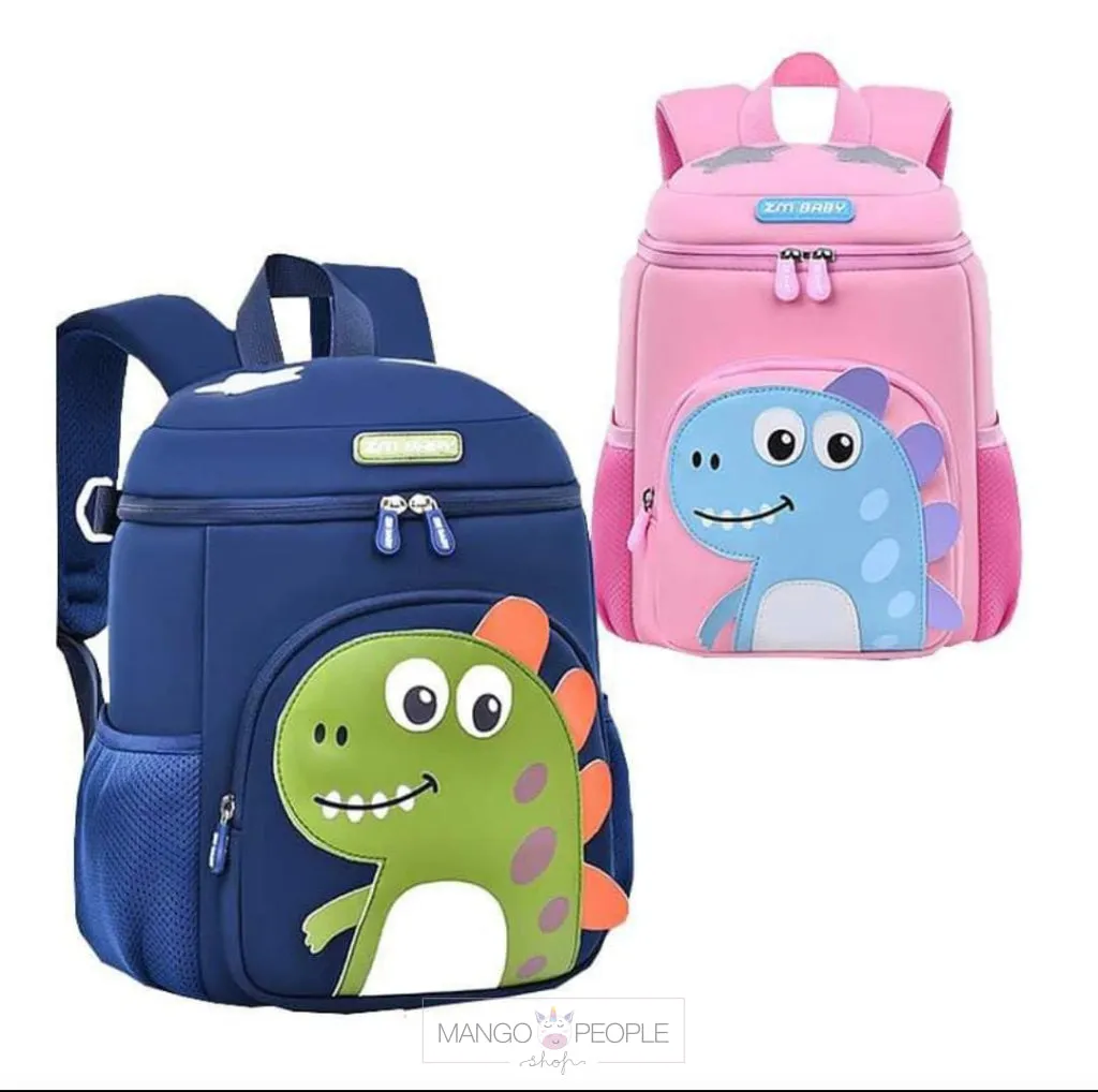 Cute Cartoon Dinosaur Backpack For Kids