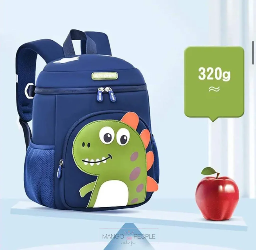 Cute Cartoon Dinosaur Backpack For Kids