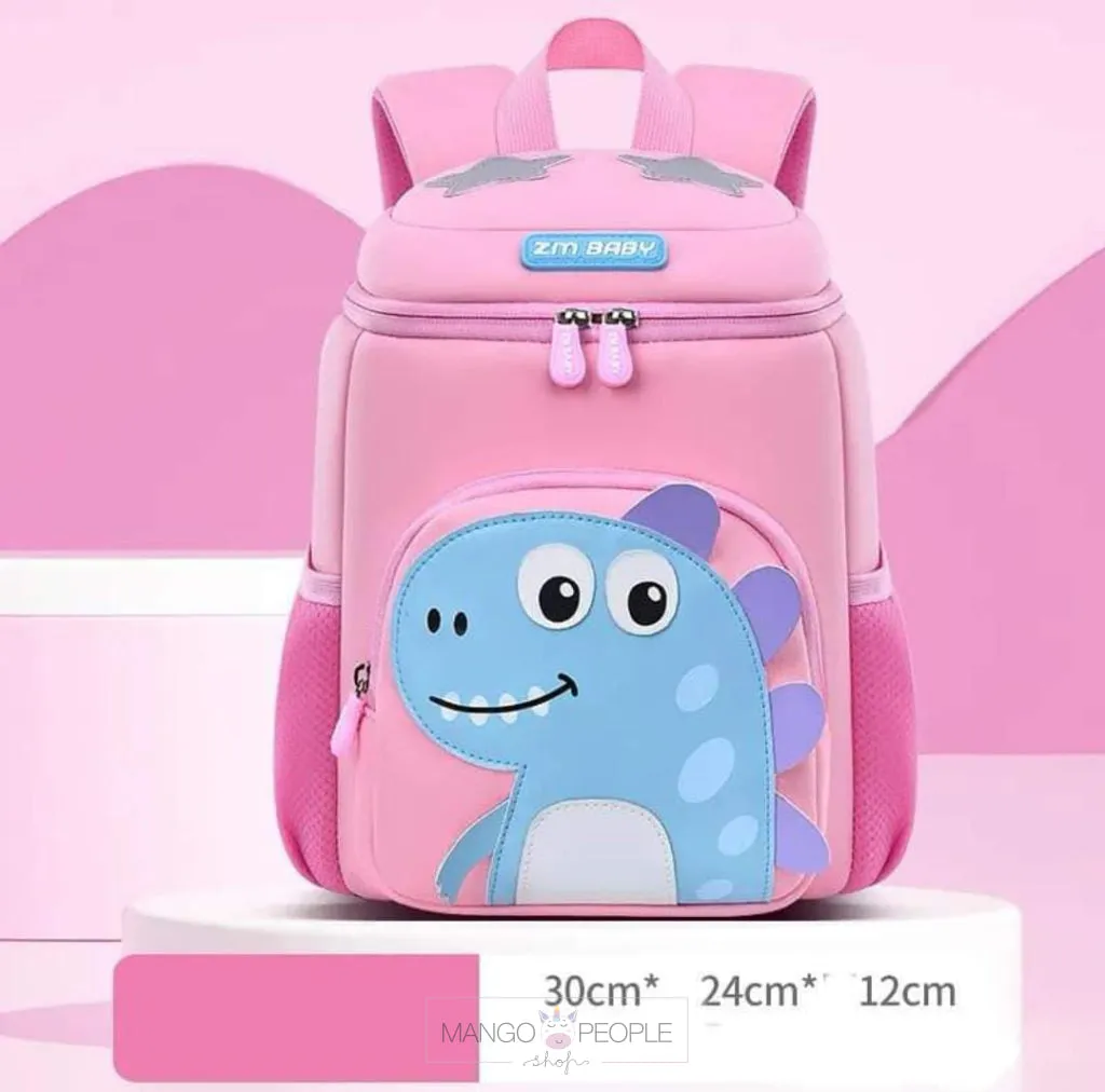 Cute Cartoon Dinosaur Backpack For Kids