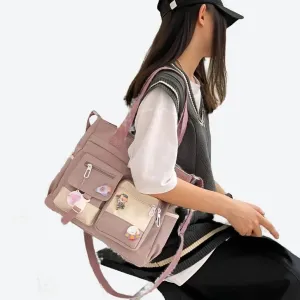 Cute Multi-Pocket Shoulder Bags