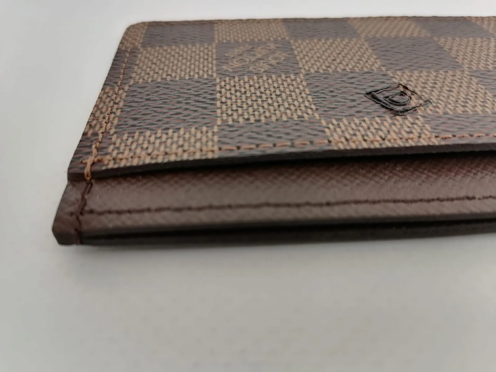 Damier Ebene Card Holder
