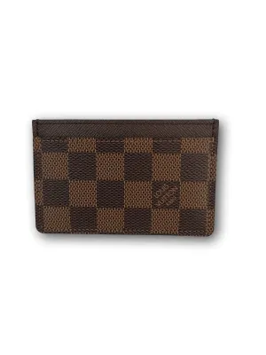 Damier Ebene Card Holder