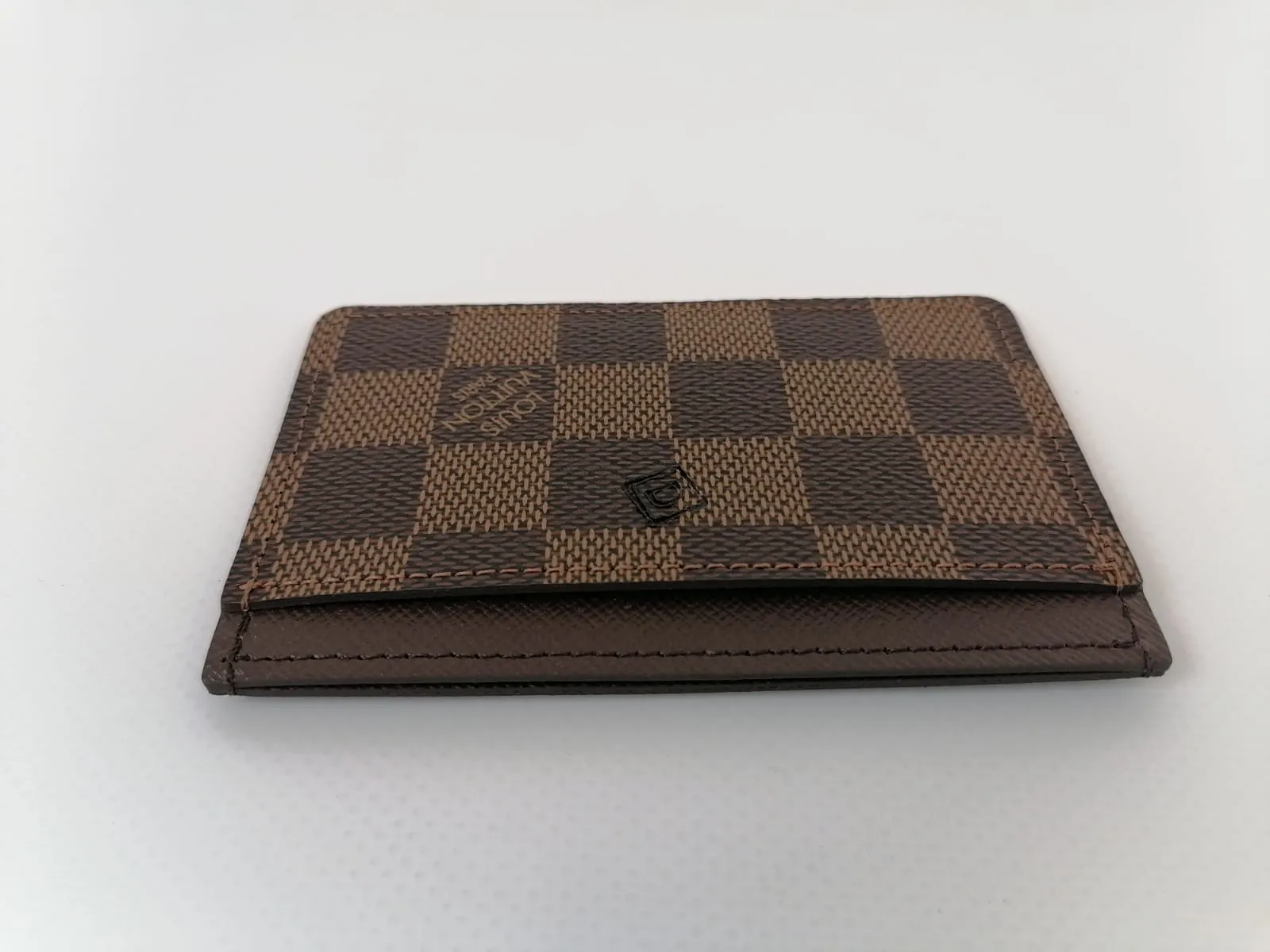 Damier Ebene Card Holder