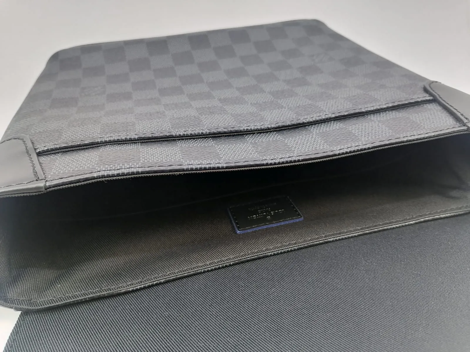 Damier Graphite World Map District PM Messenger Bag