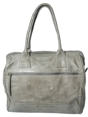 Day & Mood Tasha Stud Bag in Light Grey