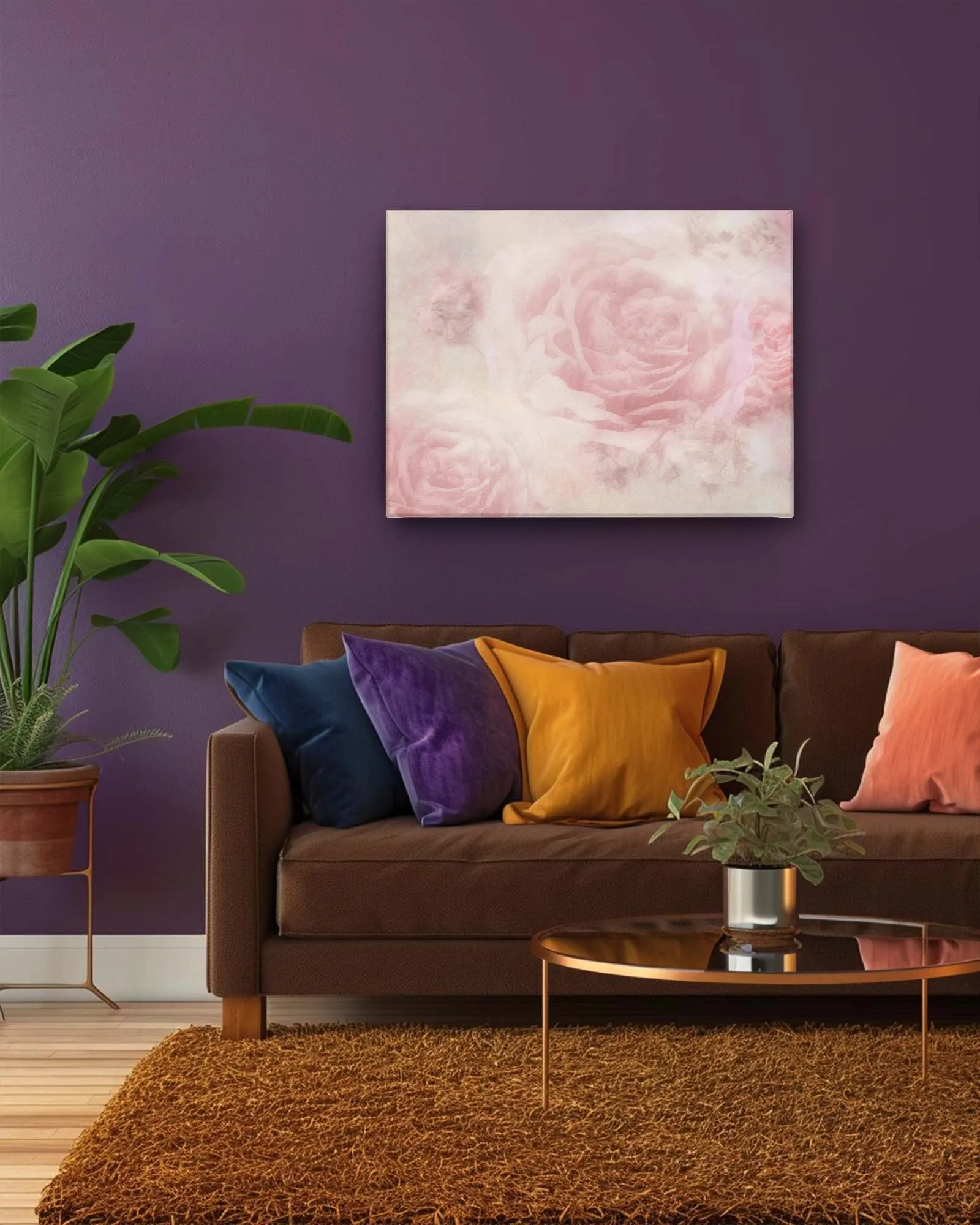 Delicate Blooms surreal canvas art