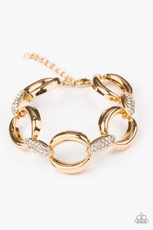 Don’t Forget Who’s Boss – Gold Bracelet