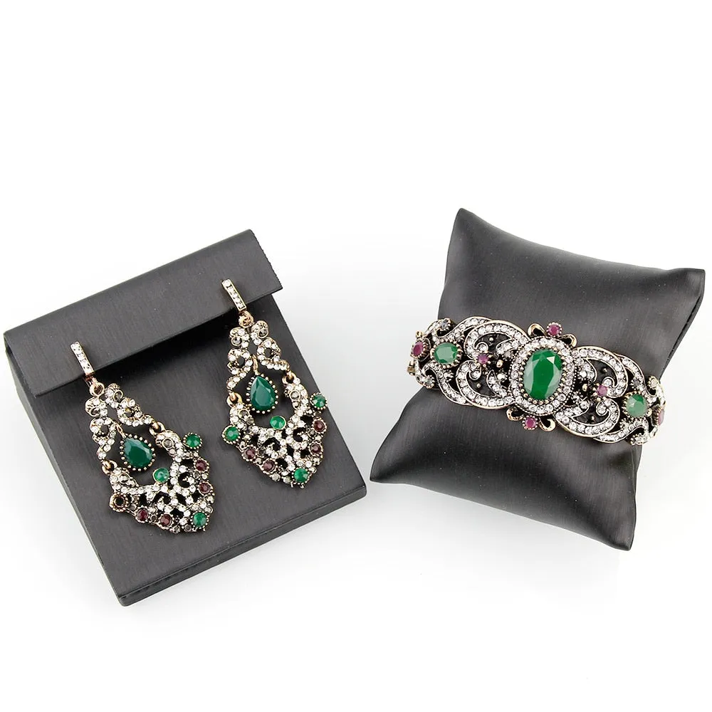 Earring Set with Bracelet