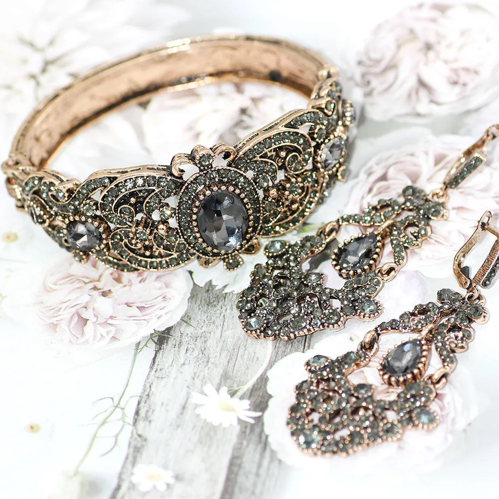Earring Set with Bracelet