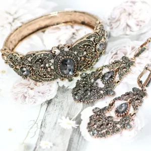 Earring Set with Bracelet