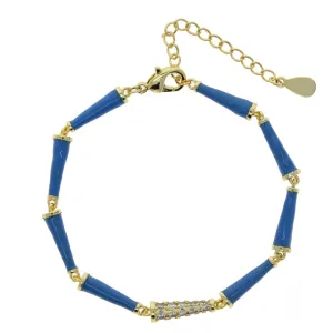 Enamel Link Blue