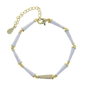 Enamel Link White