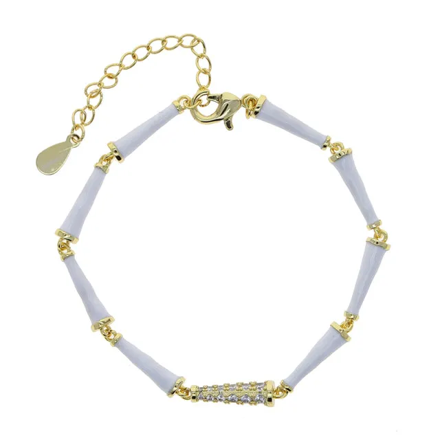 Enamel Link White