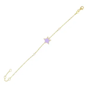 Enamel Star Bracelet