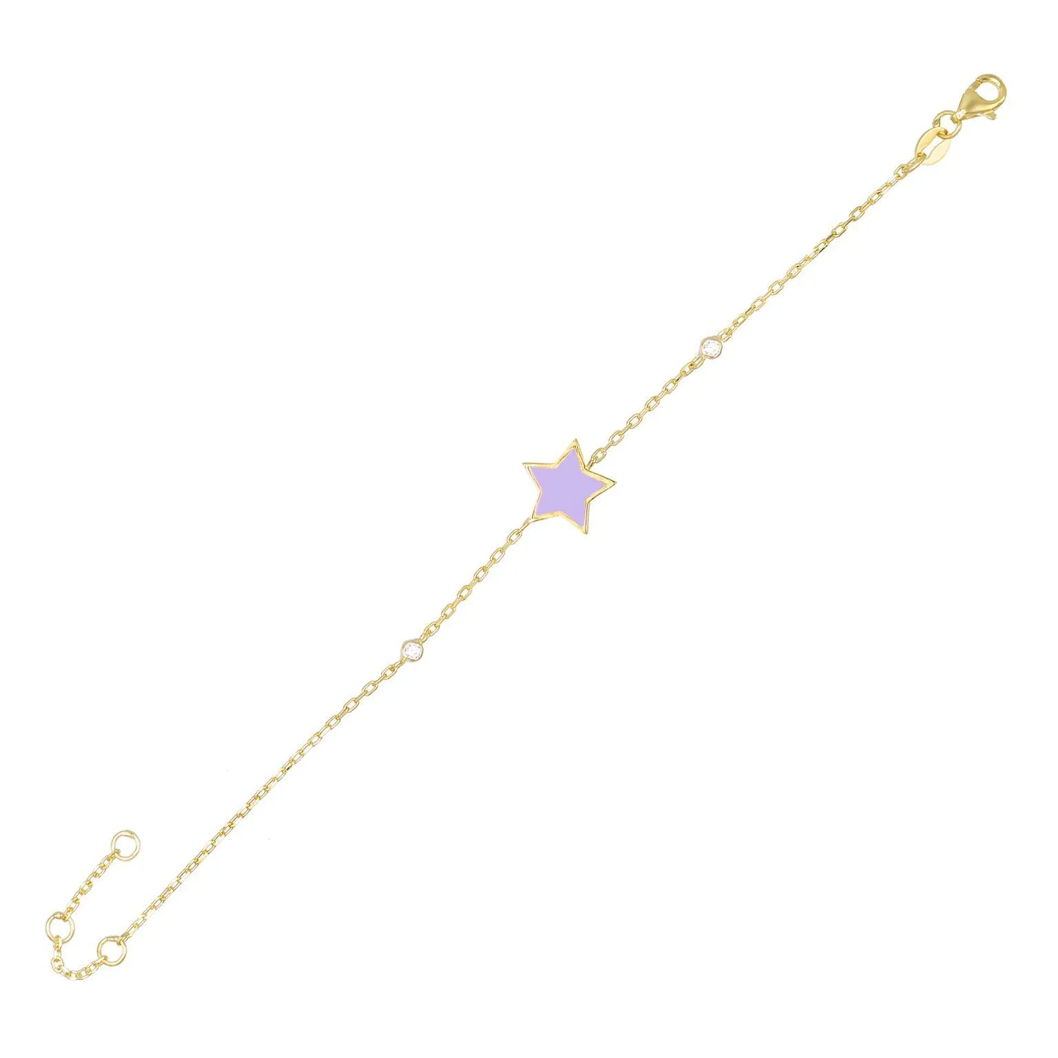 Enamel Star Bracelet