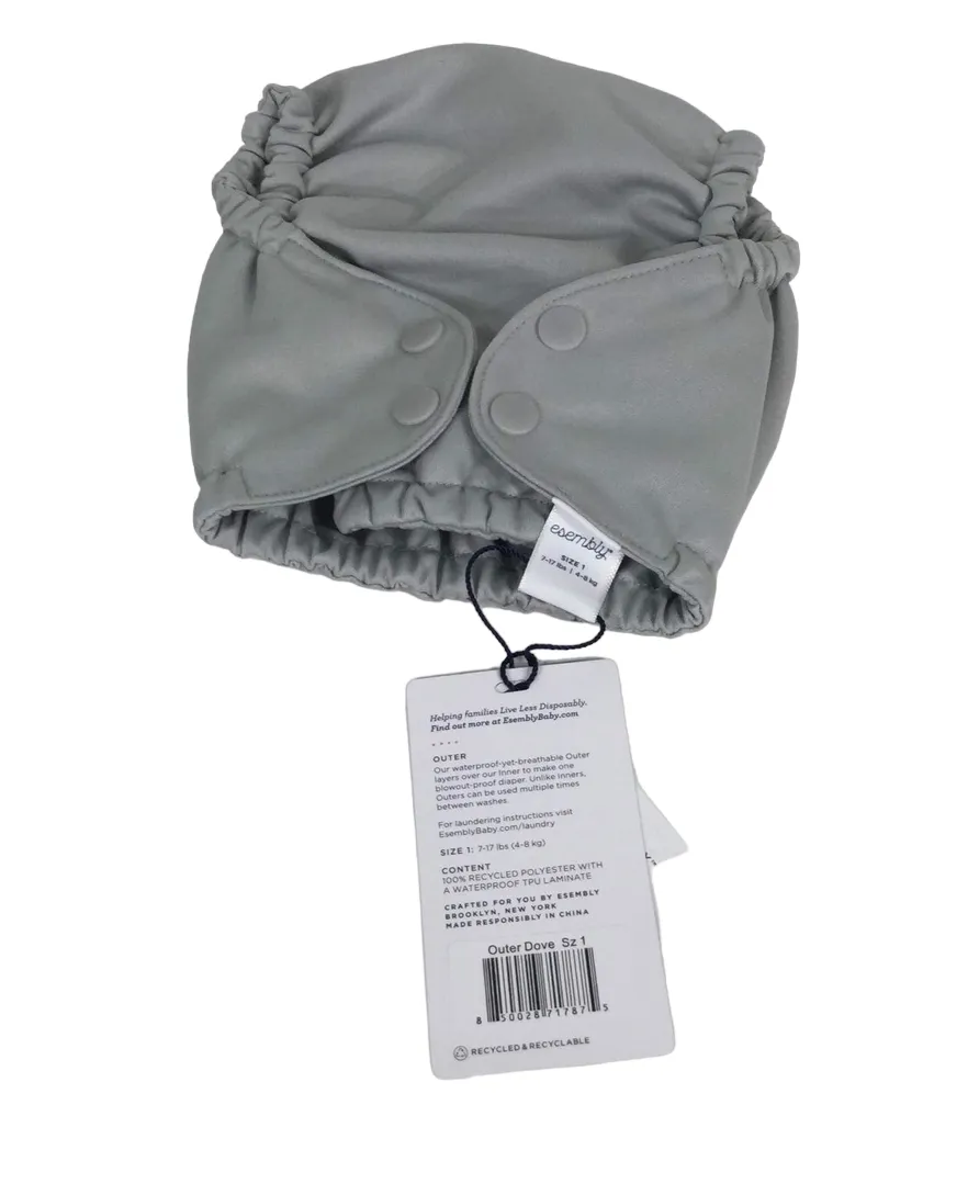 Esembly Outer, Dove, Size 1, 1 Pack