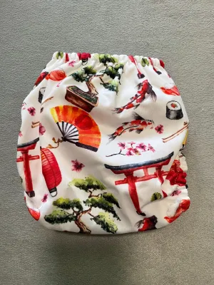 F166-Japanese theme-Mama Koala Pocket Diaper 1.0