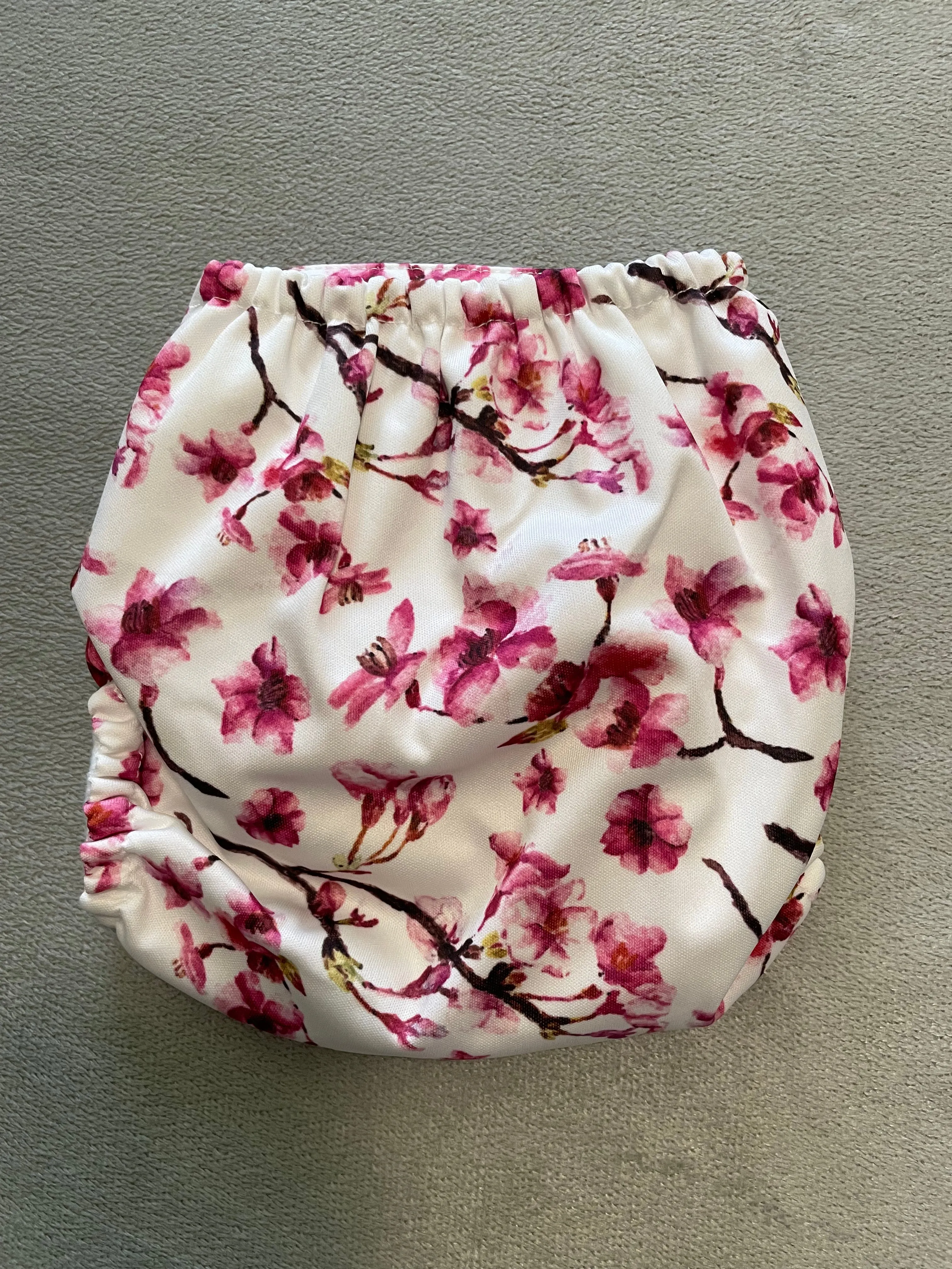 F171-Cherry Blossoms-Mama Koala Pocket Diaper 1.0