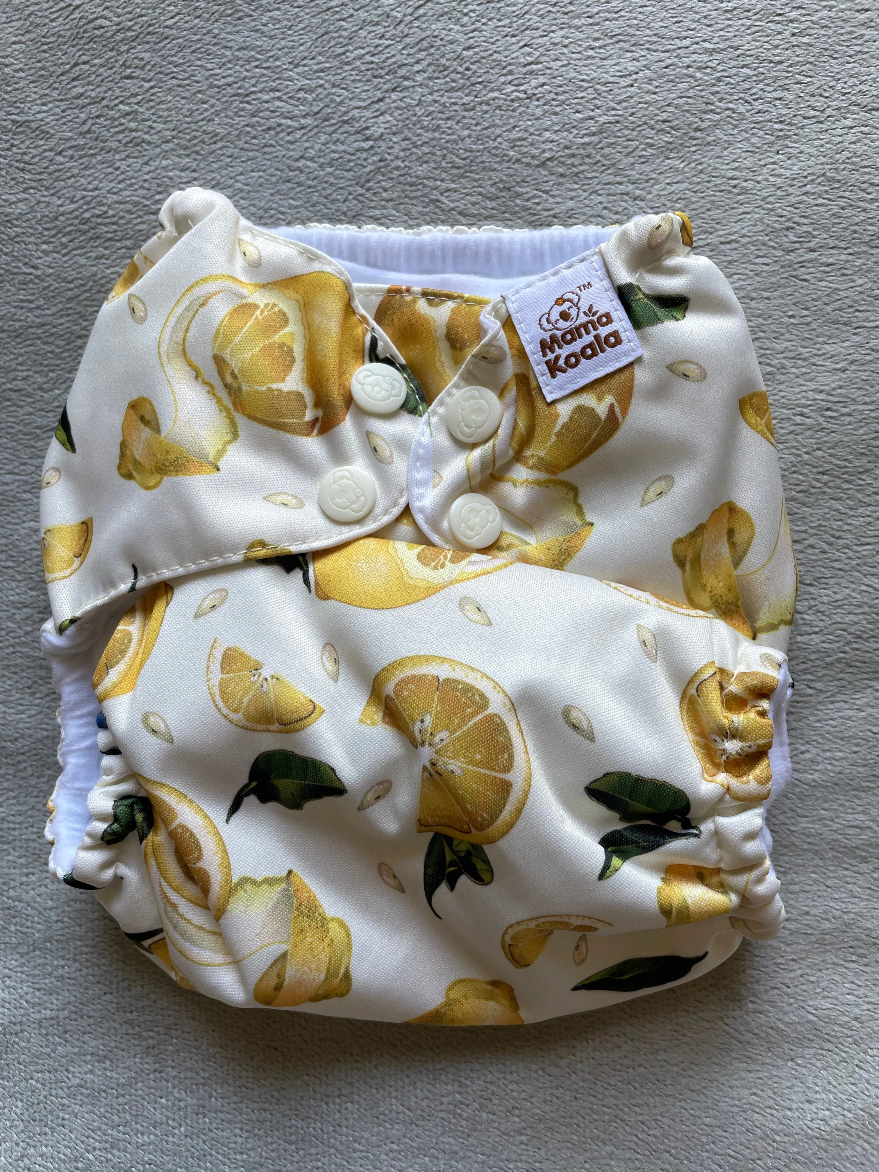 F185-Lemons-Mama Koala Pocket Diaper 1.0