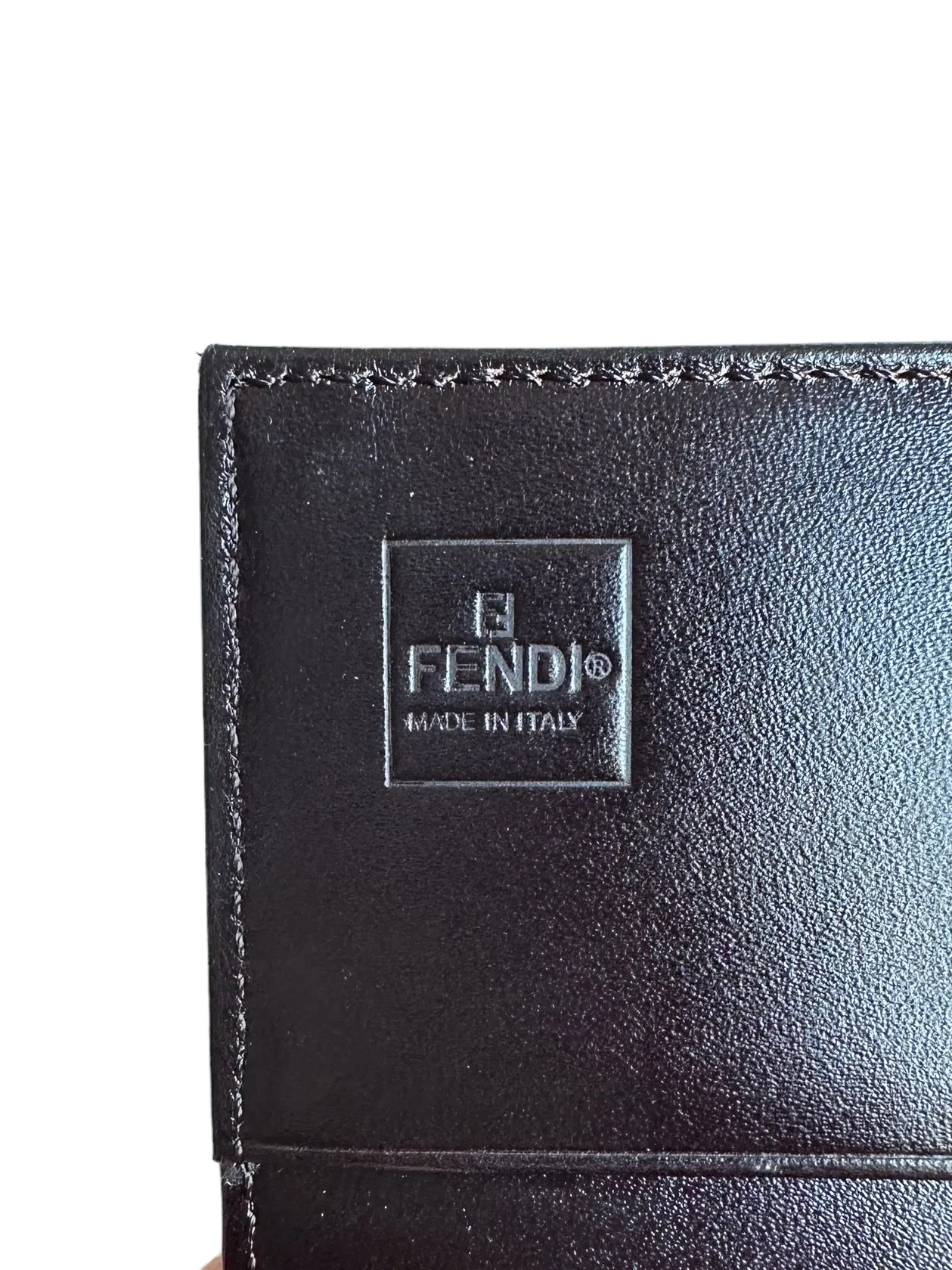 Fendi Canvas Tobacco Monogram Zucca Wallet