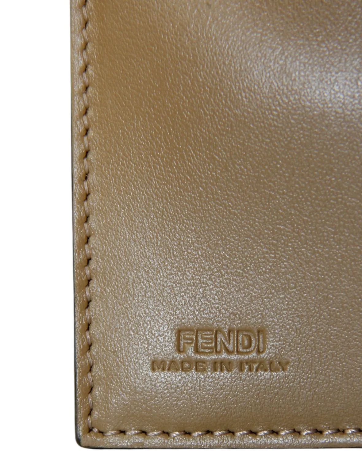 Fendi Monogram Micro Trifold Wallet