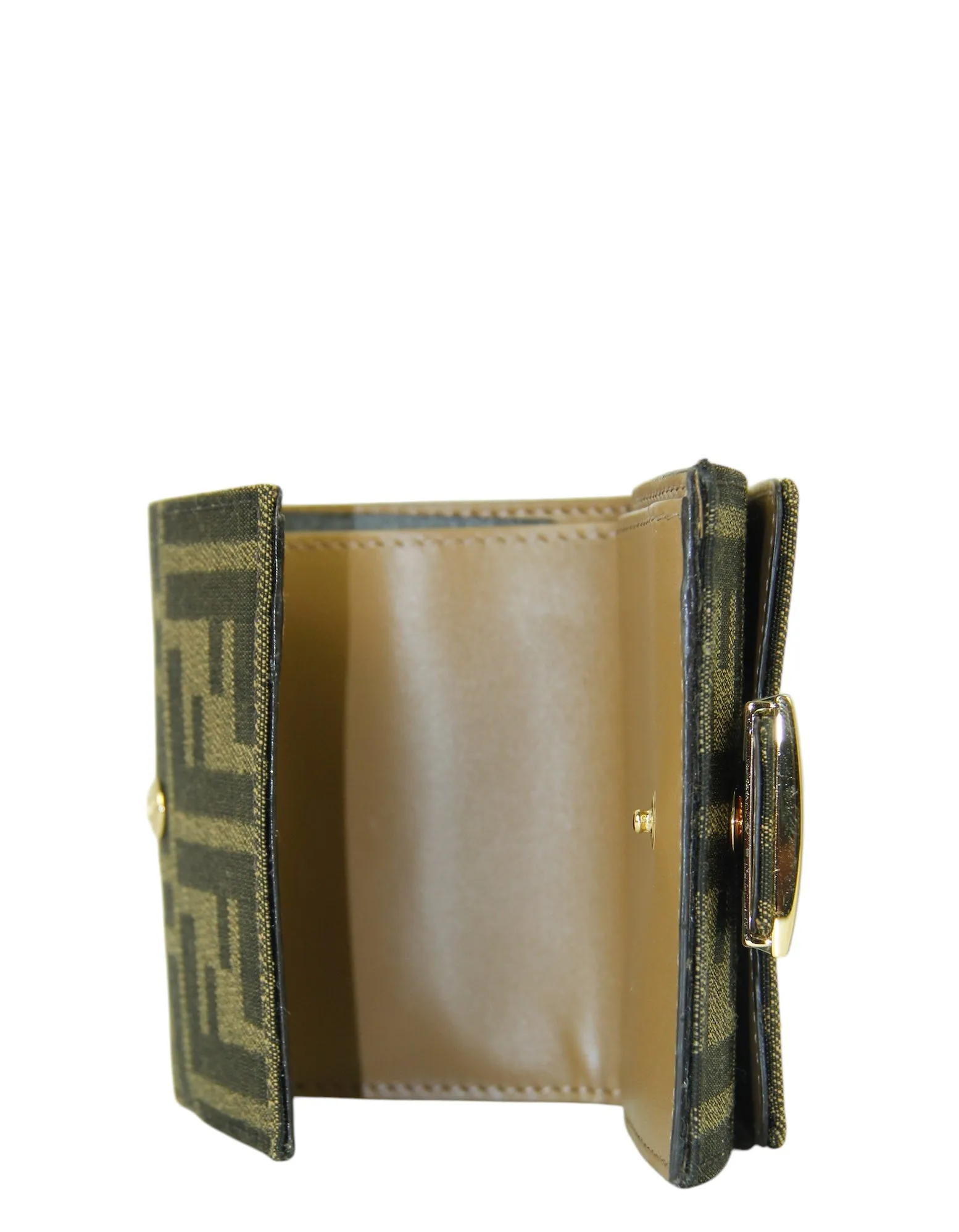 Fendi Monogram Micro Trifold Wallet