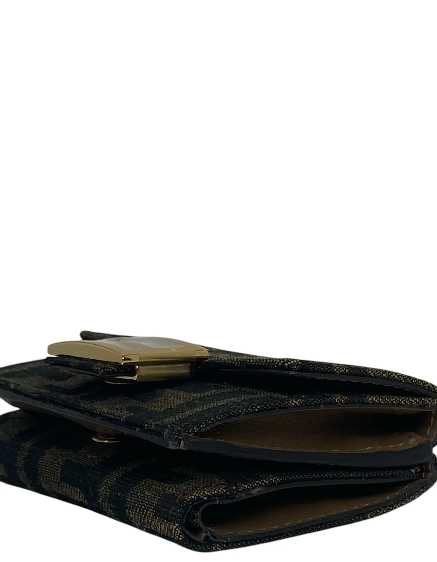Fendi Monogram Micro Trifold Wallet