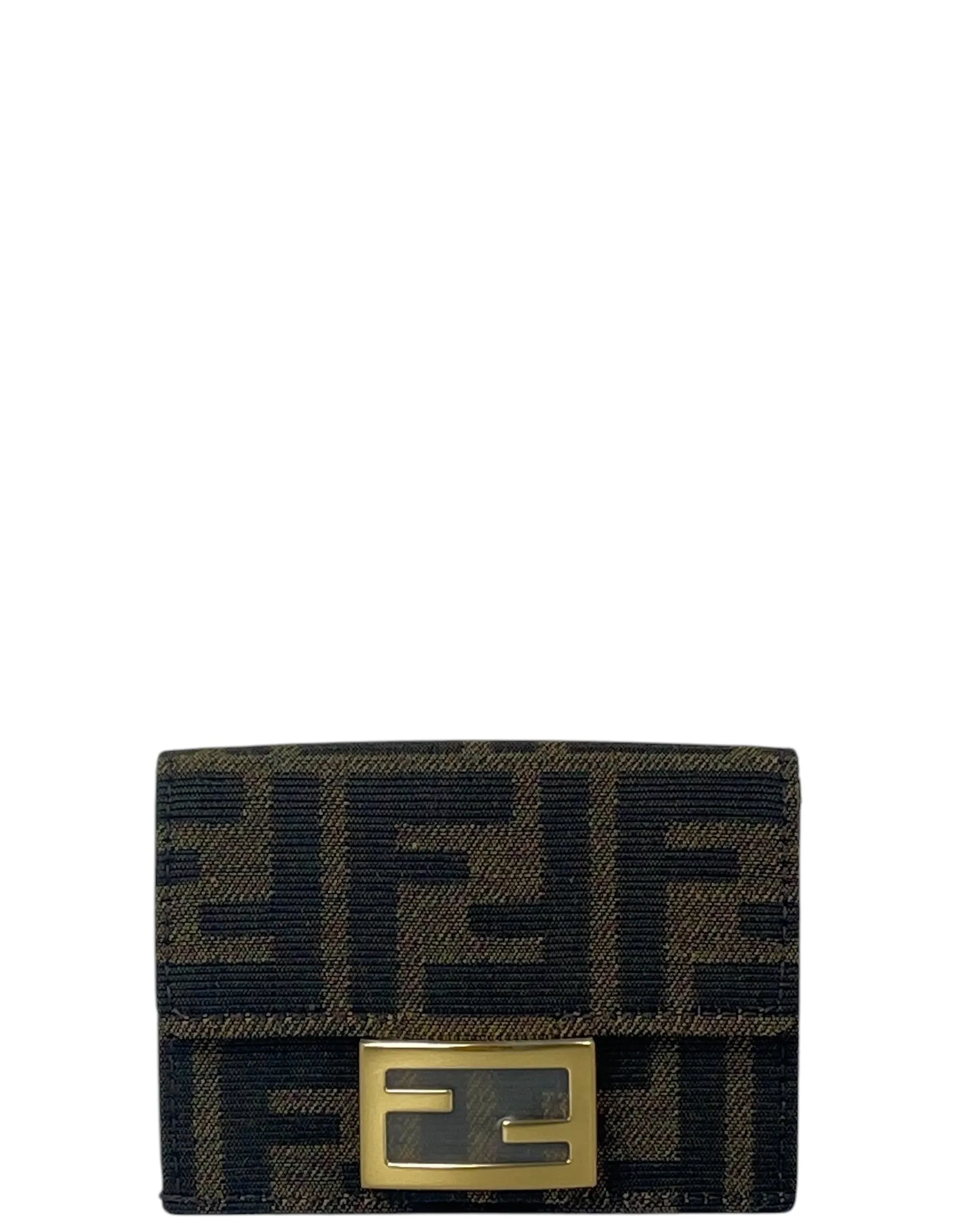Fendi Monogram Micro Trifold Wallet