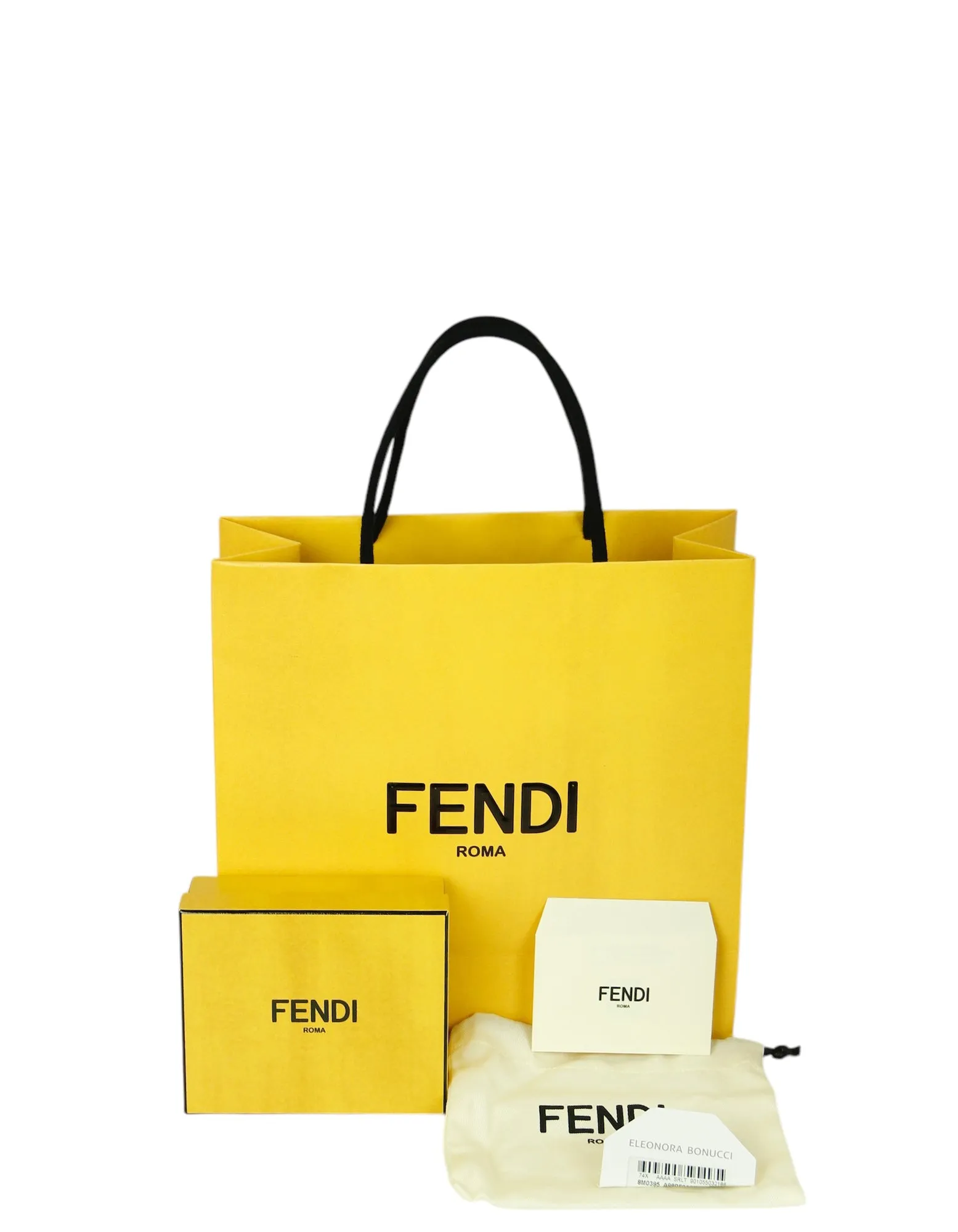 Fendi Monogram Micro Trifold Wallet
